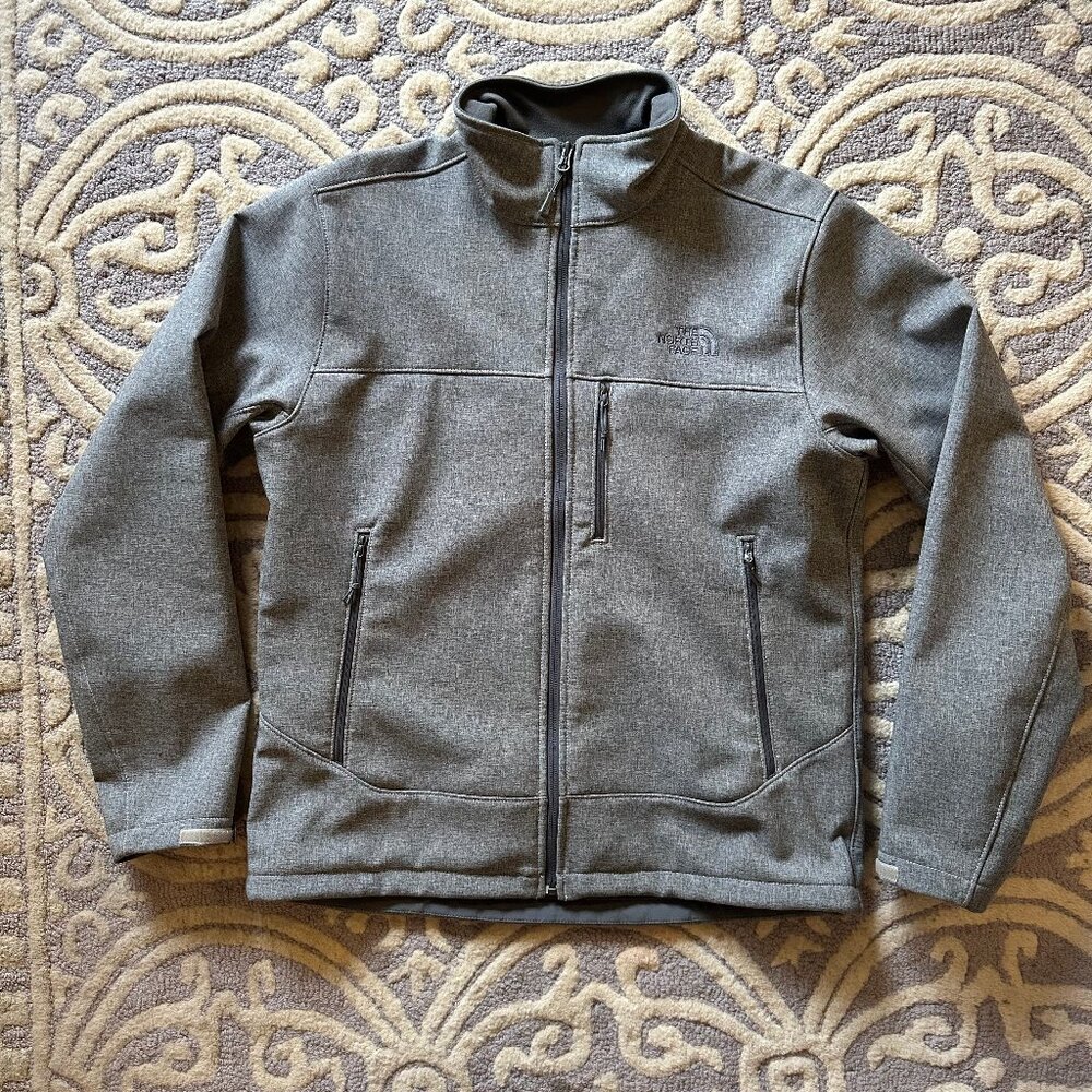 North Face Winter Jacket Medium - Men Heather Grey